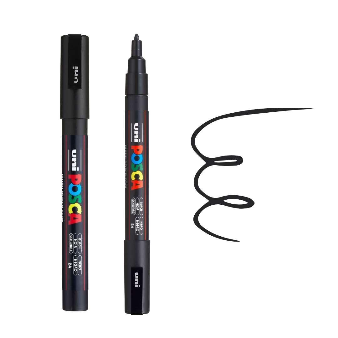 POSCA PC3M Paint Pen - BLACK