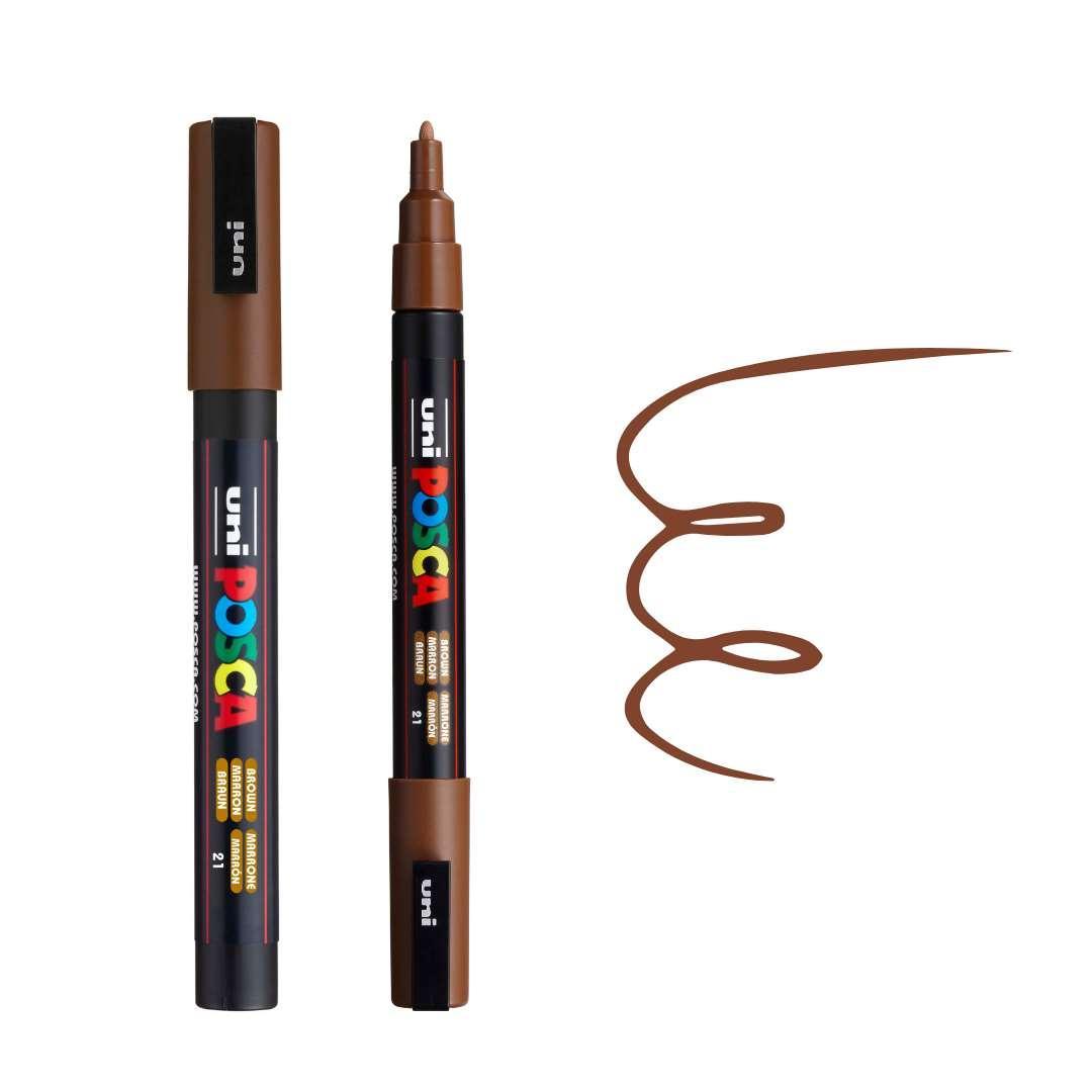 POSCA PC3M Paint Pen - BROWN