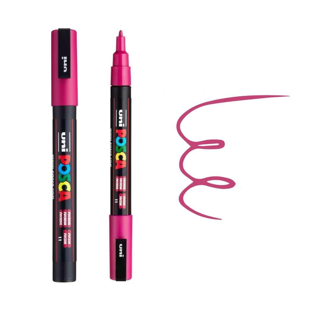 POSCA PC3M Paint Pen - FUCHSIA