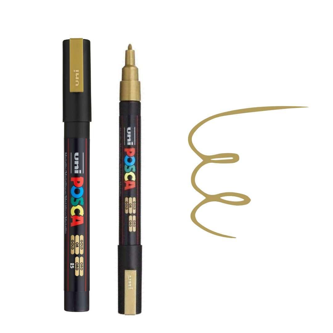 POSCA PC3M Paint Pen - GOLD