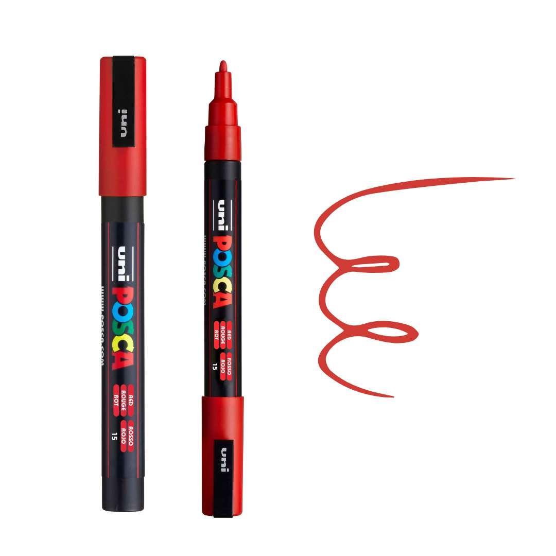 POSCA PC3M Paint Pen - RED
