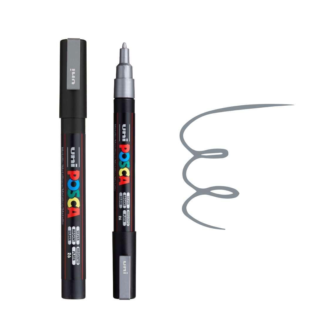 POSCA PC3M Paint Pen - SILVER