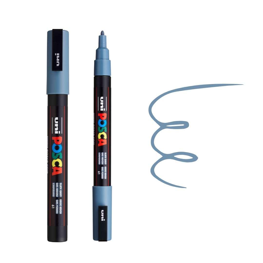 POSCA PC3M Paint Pen - SLATE GREY