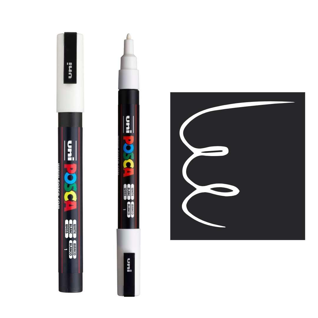 POSCA PC3M Paint Pen - WHITE