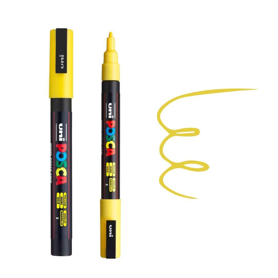 POSCA PC3M Paint Pen - YELLOW