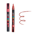 POSCA PC3ML Paint Pen - GLITTER RED