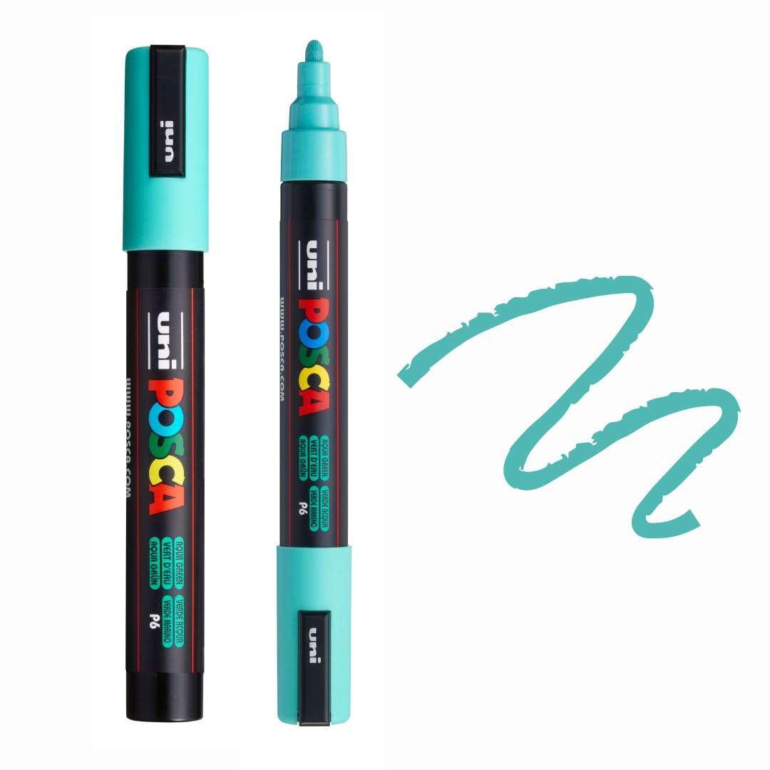 POSCA PC5M Paint Pen - AQUA GREEN