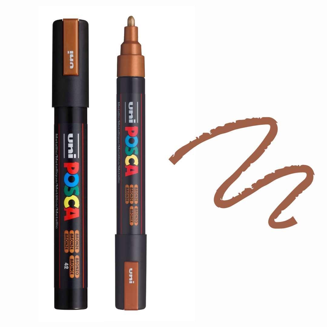 POSCA PC5M Paint Pen - BRONZE