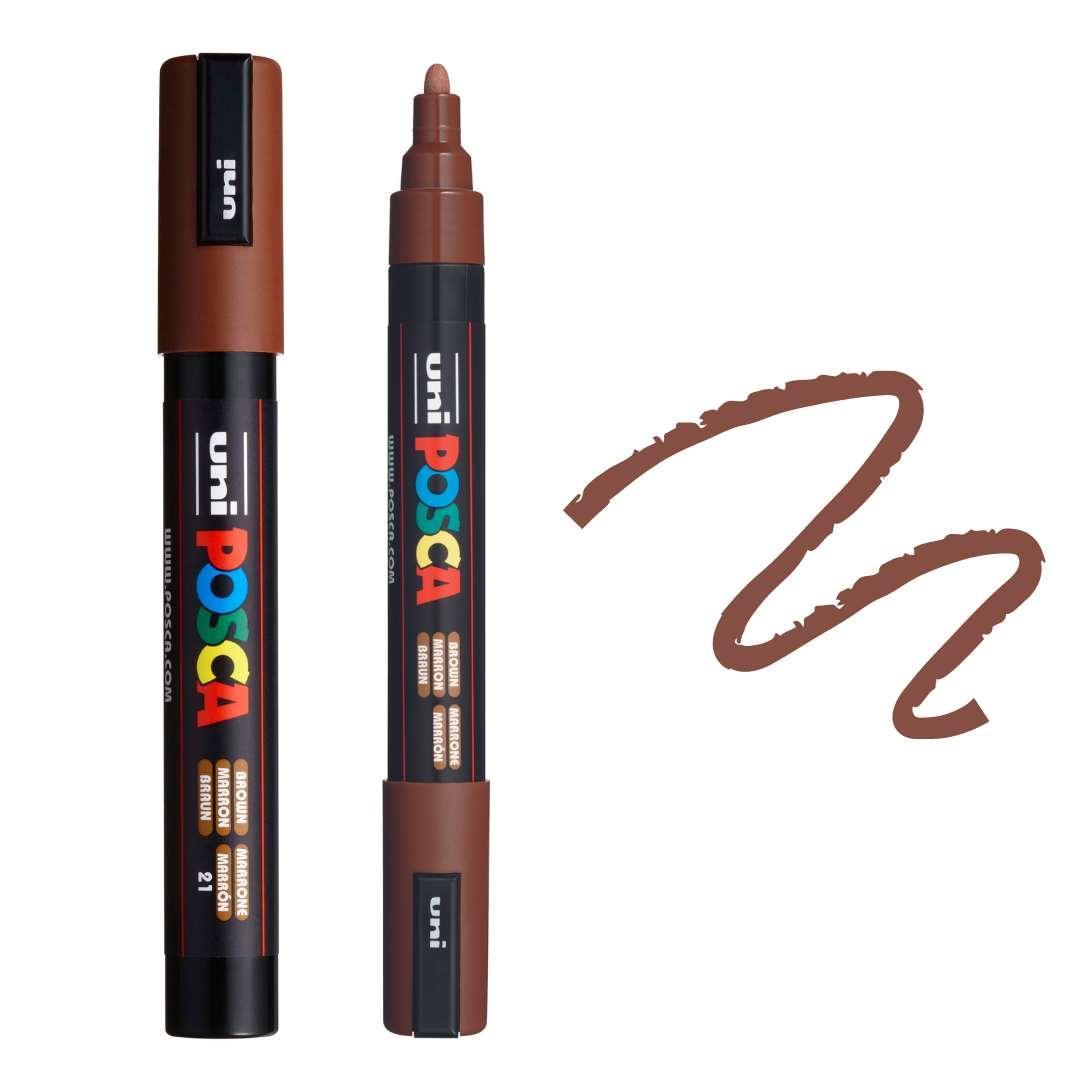 POSCA PC5M Paint Pen - BROWN