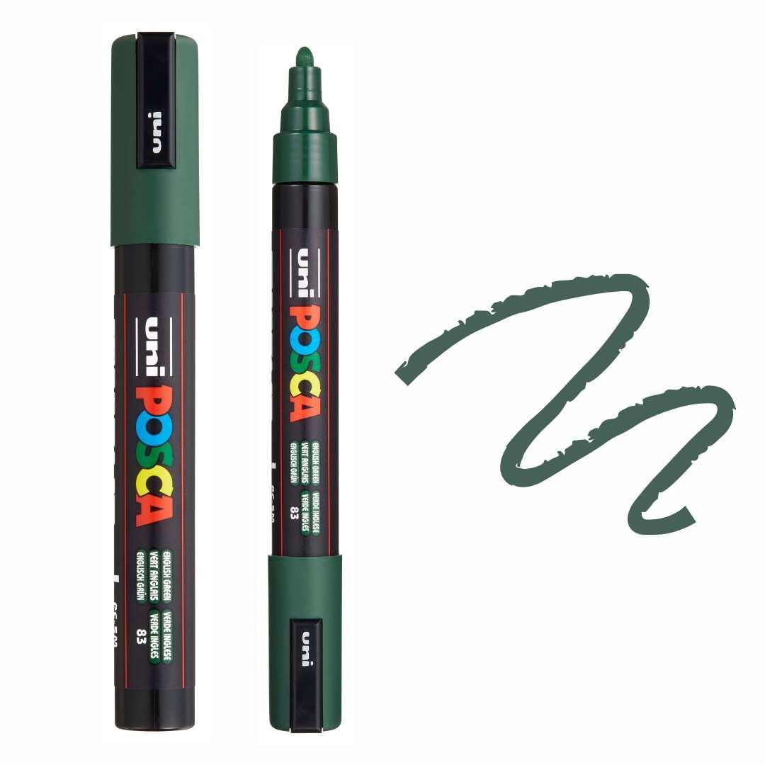 POSCA PC5M Paint Pen - ENGLISH GREEN