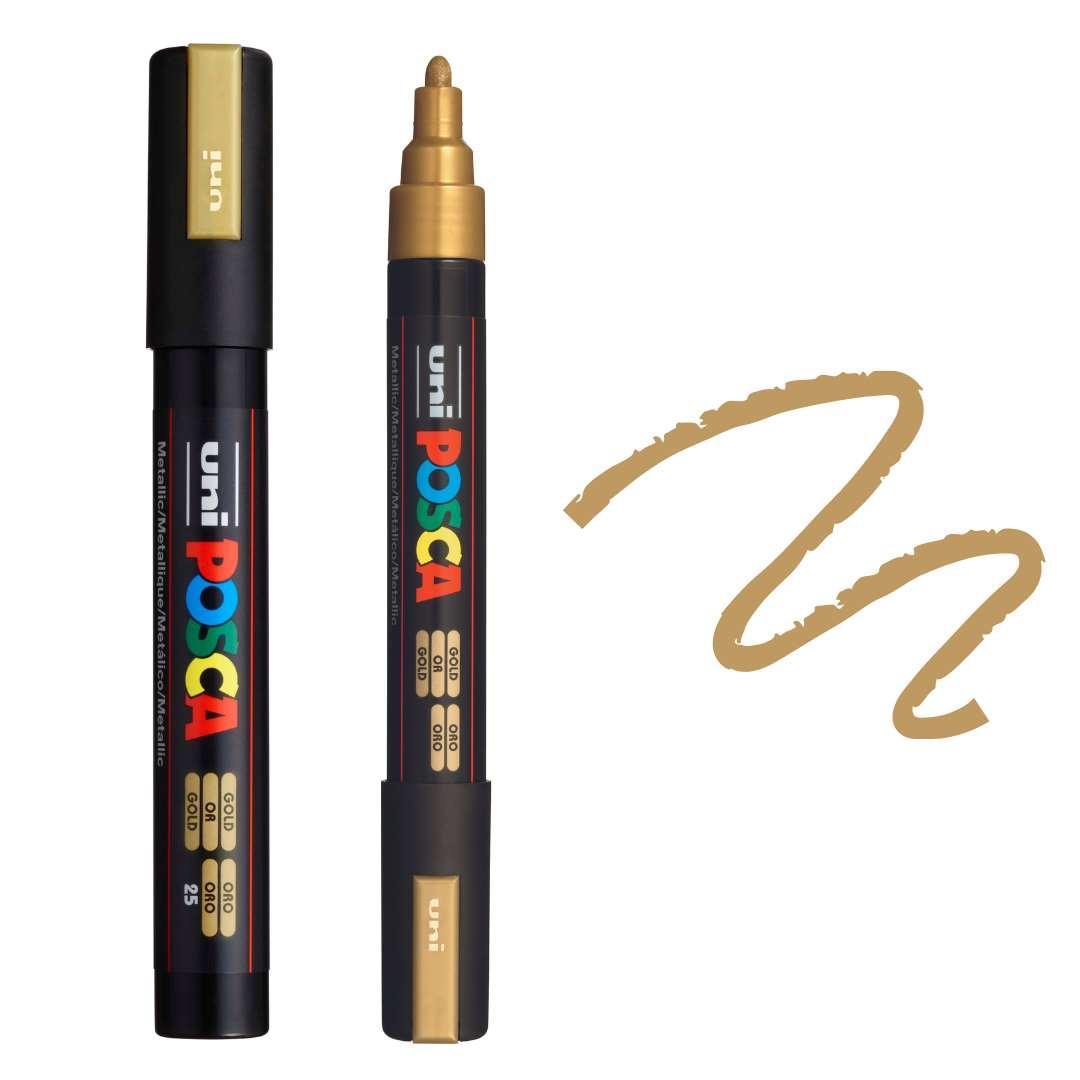 POSCA PC5M Paint Pen - GOLD