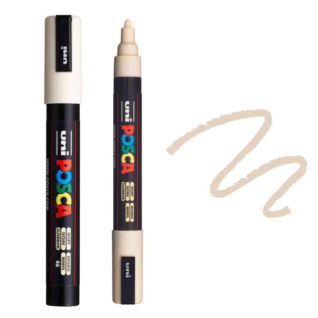 POSCA PC5M Paint Pen - IVORY
