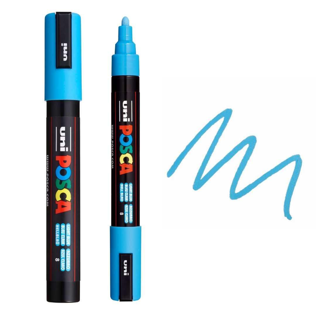 POSCA PC5M Paint Pen - LIGHT BLUE