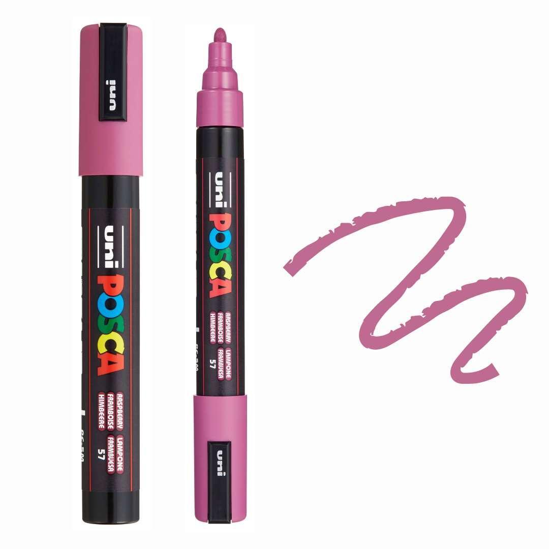 POSCA PC5M Paint Pen - RASPBERRY