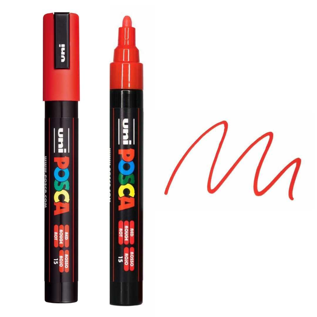 POSCA PC5M Paint Pen - RED