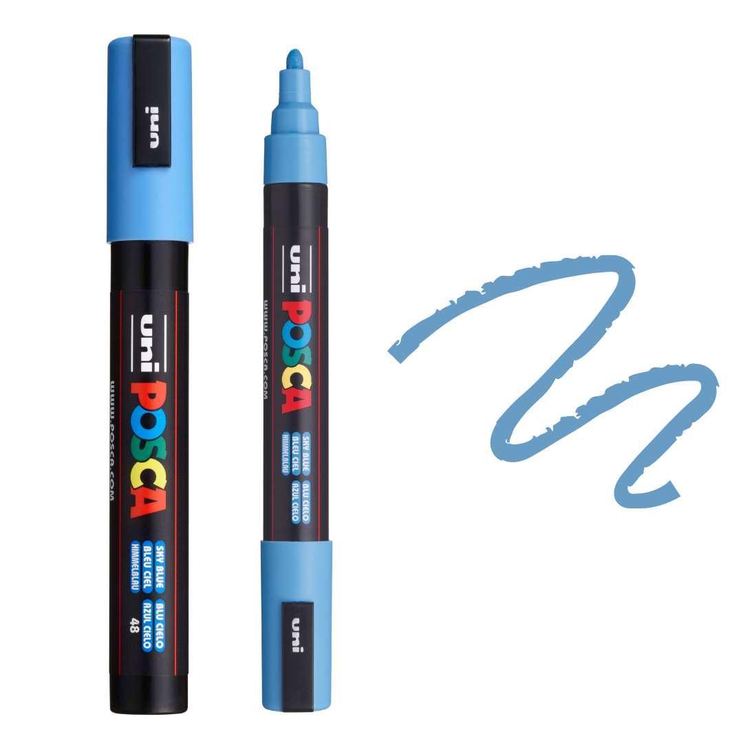 POSCA PC5M Paint Pen - SKY BLUE