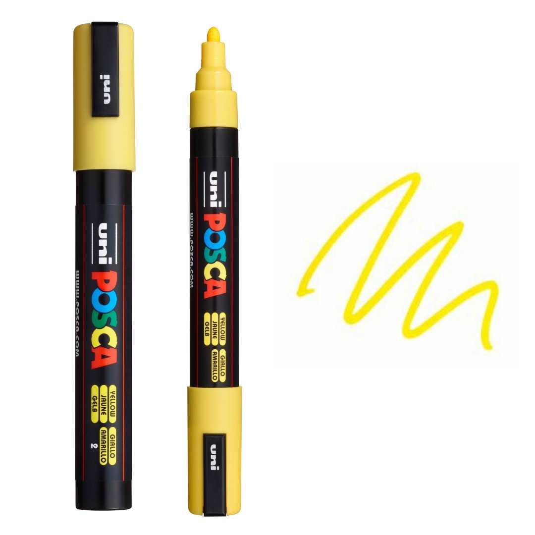 POSCA PC5M Paint Pen - YELLOW
