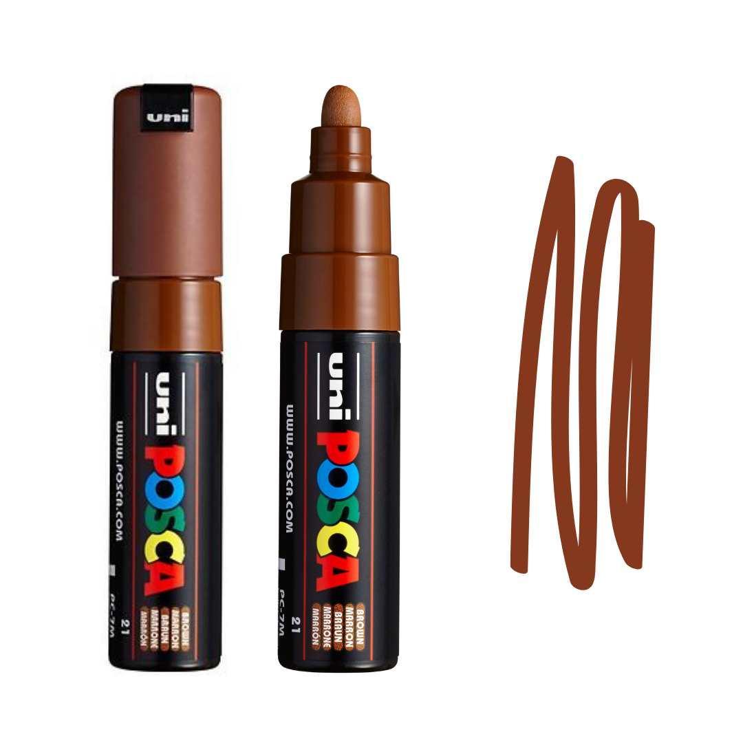 POSCA PC7M Paint Pen - BROWN