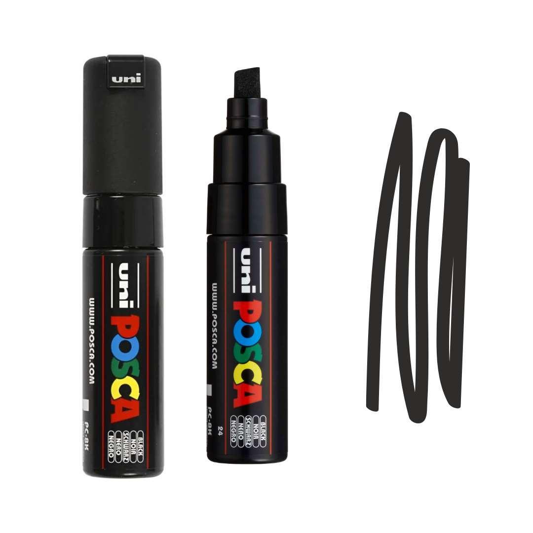 POSCA PC8K Paint Pen - BLACK