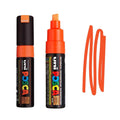 POSCA PC8K Paint Pen - FLUORESCENT ORANGE