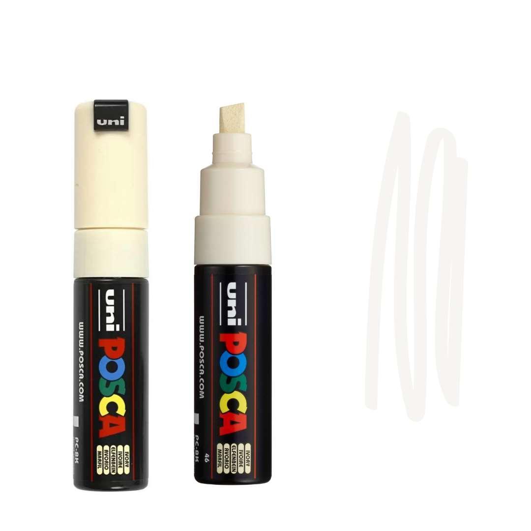 POSCA PC8K Paint Pen - IVORY