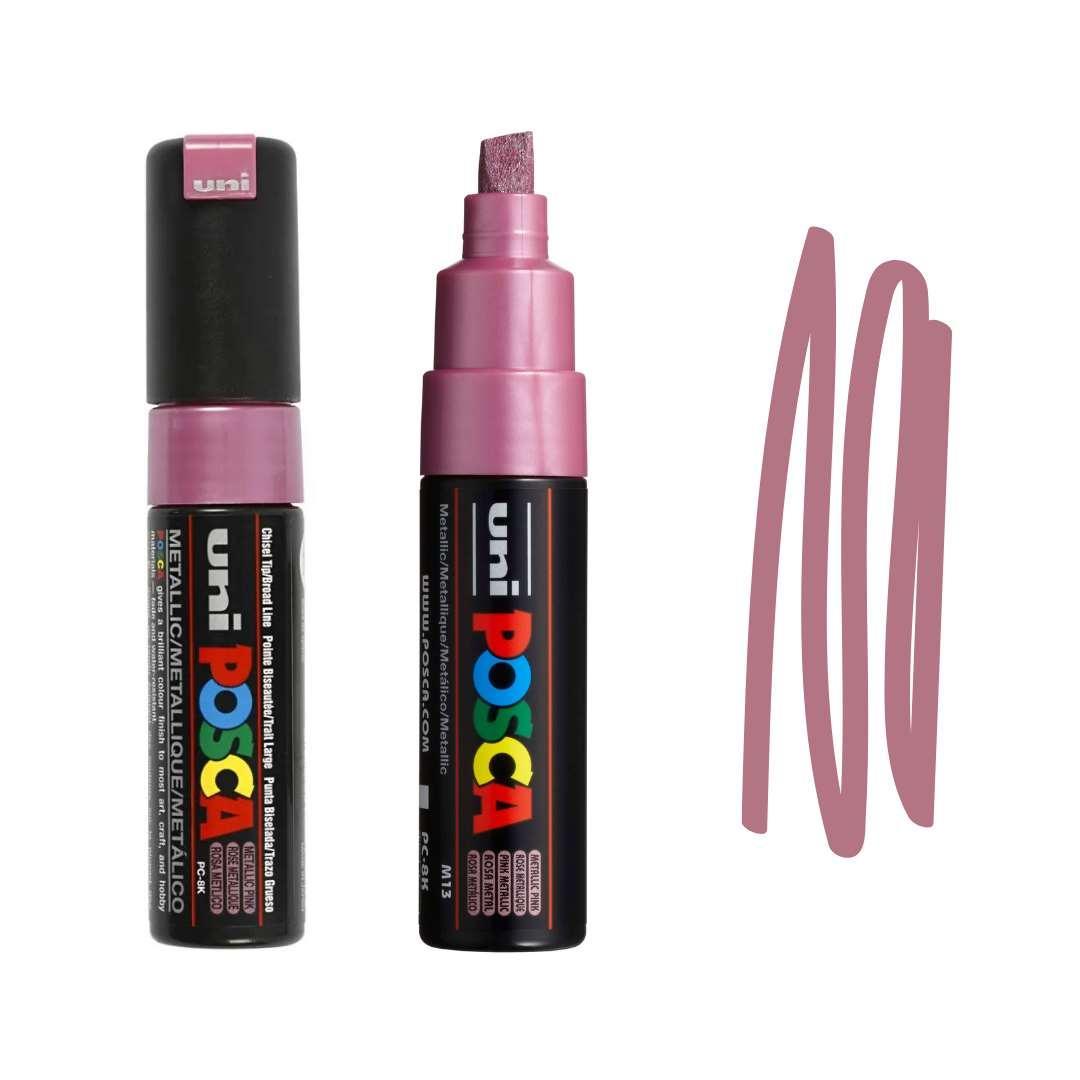 POSCA PC8K Paint Pen - METALLIC PINK