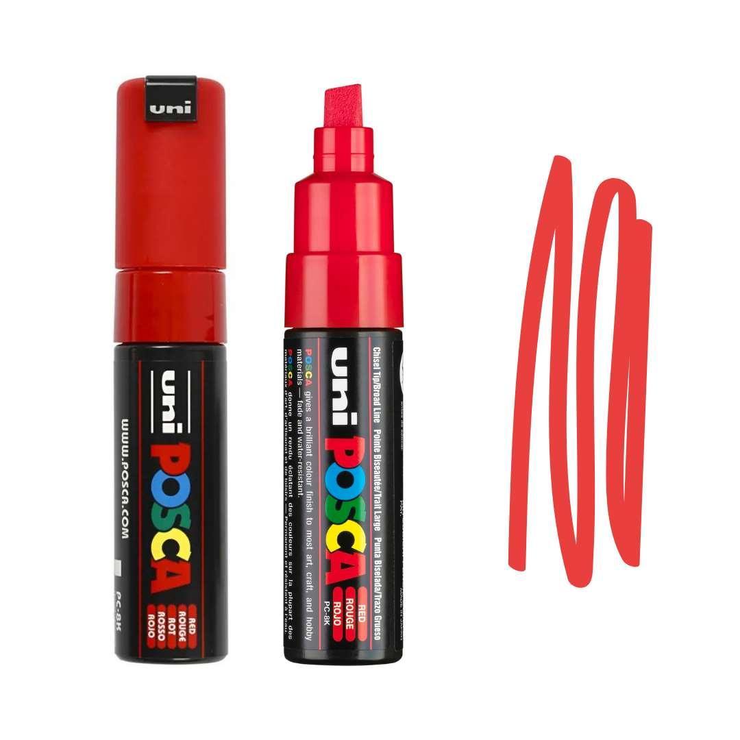 POSCA PC8K Paint Pen - RED