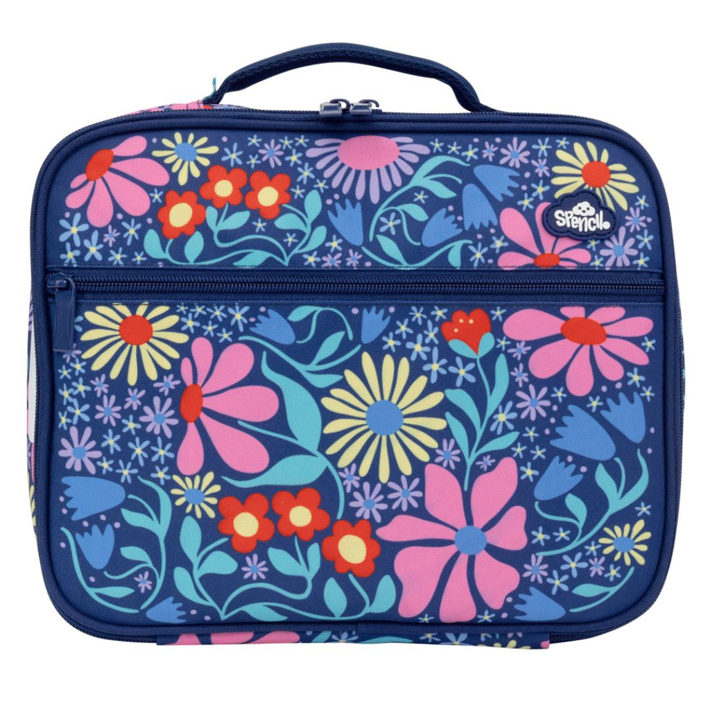 Spencil | Big Cooler Lunch Bag + Chill Pack | Flower Fun