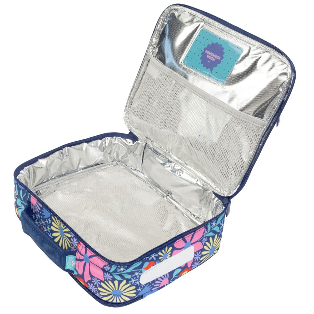 Spencil | Big Cooler Lunch Bag + Chill Pack | Flower Fun