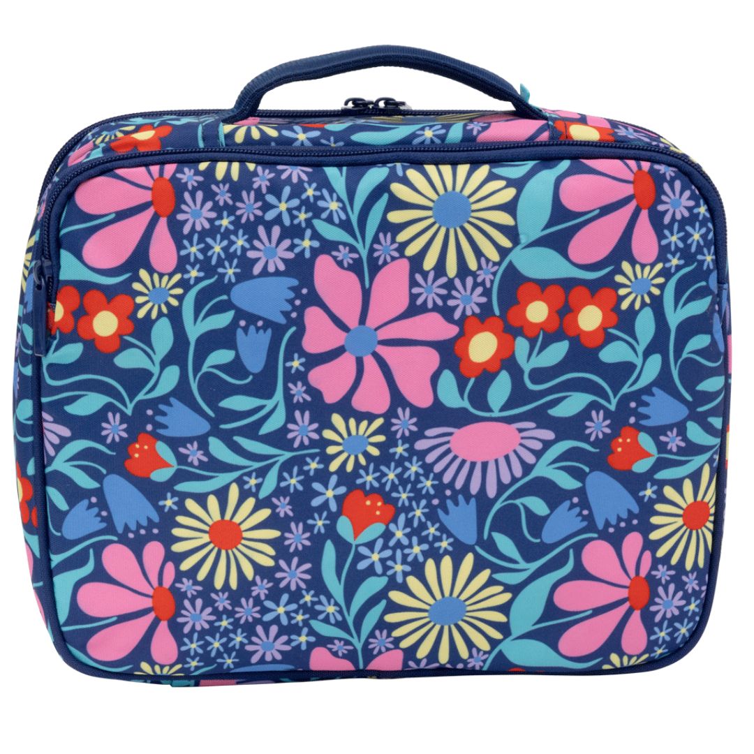 Spencil | Big Cooler Lunch Bag + Chill Pack | Flower Fun